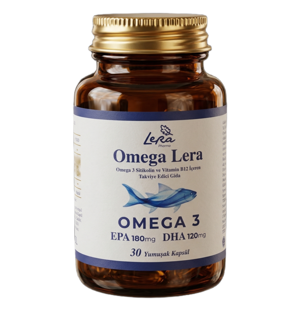OMEGA LERA / Omega 3 + Sitikolin + Vitamin B12